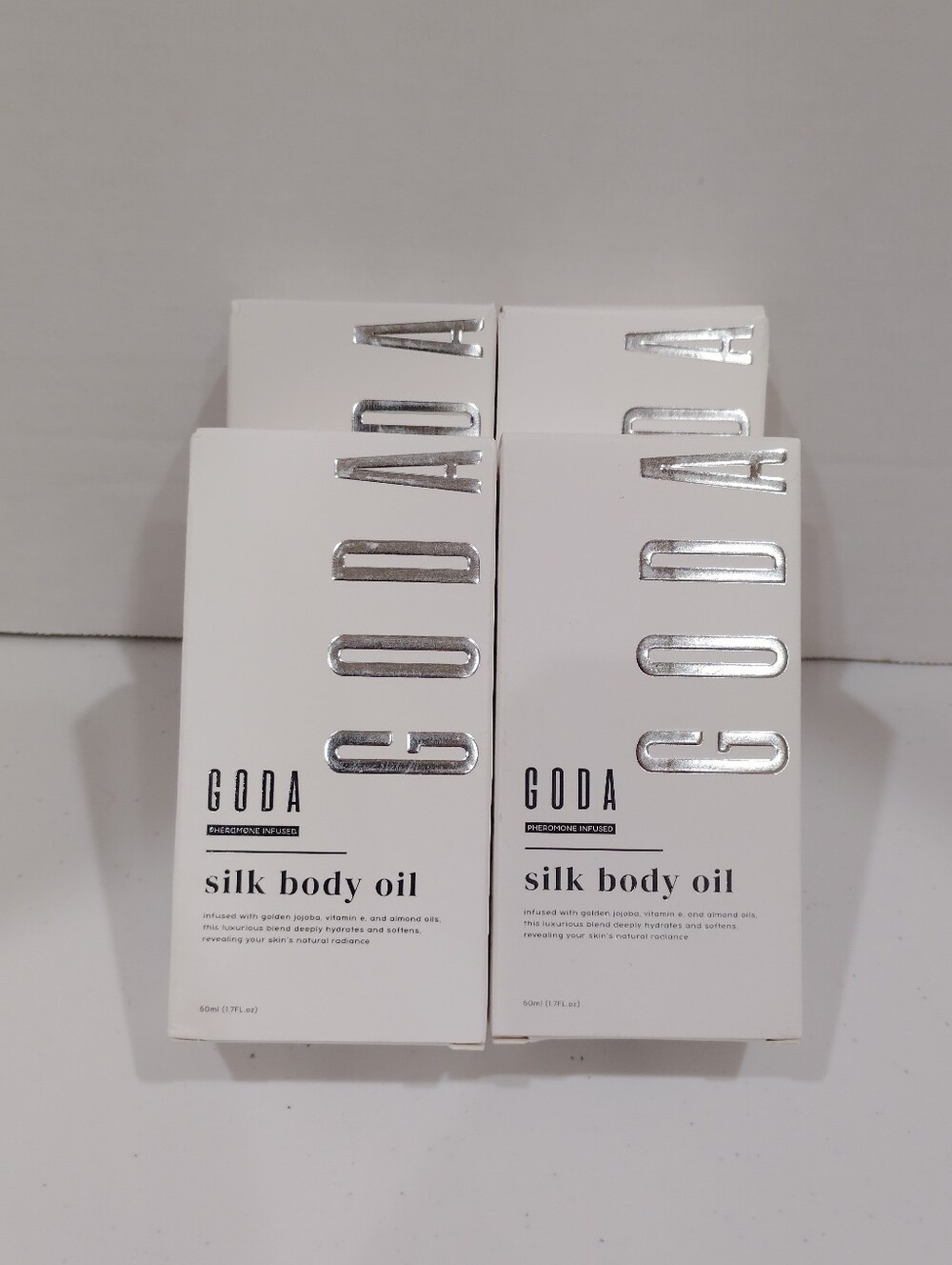 Goda Silk Body Oil 1.7 Fl Oz Bundle Of 4